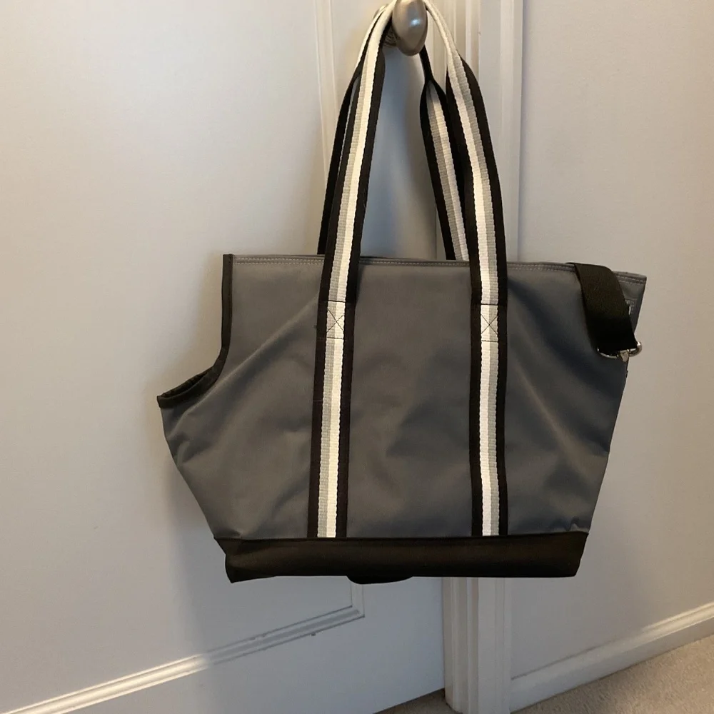Super chic pet carrier - custom made and never used!